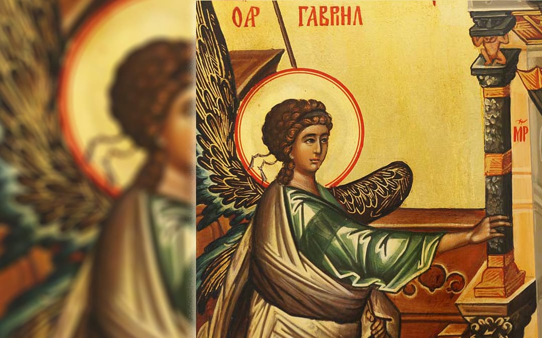 The Annunciation of Christ  the incarnate Word of God
